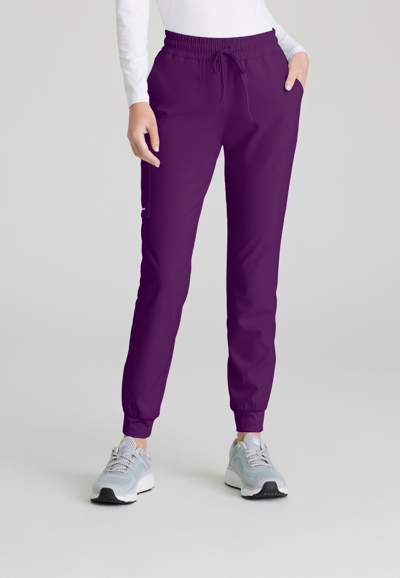 Theory Jogger - Eggplant - Jen's Scrubs
